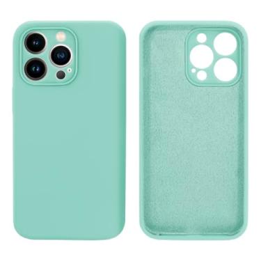 Imagem de Capinha Compativel com iPhone 14 Pro Max Com Proteção de Câmera em Silicone com Interior Aveludado