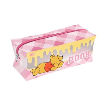Imagem de Estojo Grande Escolar Ursinho Pooh PVC Original Dac