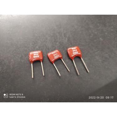Imagem de 1x Capacitor Mica Prata 2nf/100v = 2k/100v 5% Icl