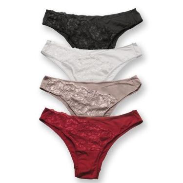 Imagem de Calcinha Biquíni Bastille DeMillus 53355, Carmim, GR