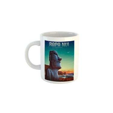 Imagem de Caneca  Paisagem - Chile - Ilha da Pascoa - Rapa Nui C669 - Flashgames