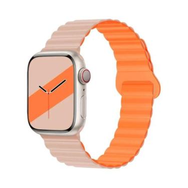 Imagem de Pulseira Magnética De Silicone Unissex Para Apple Watch 38/40/41mm 42/