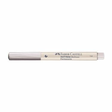 Imagem de Marcador permanente Multimark 1.0mm Branco Faber-Castell