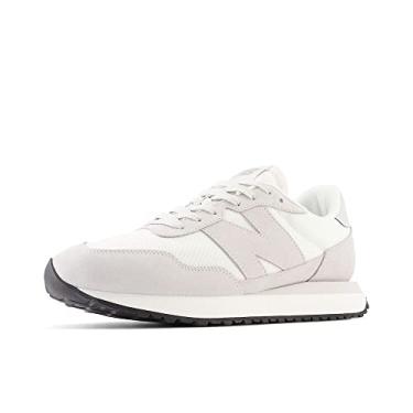 Imagem de New Balance Tênis feminino 237 V1, Branco/cinza, 11