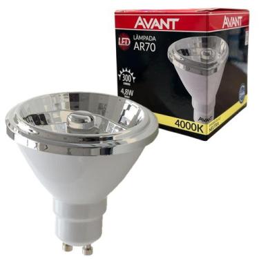 Imagem de Lampada Led Ar70 4,8W Branco Neutro 4000K GU10 Foco 12 - Avant