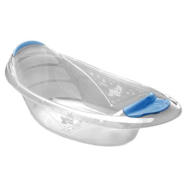 Imagem de Banheira bebe infantil transparente 22 litros - adoleta - ADOLETA BEBE