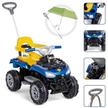 Imagem de Quadriciclo Infantil Motoca Carrinho de Passeio Cross Up Calesita Com 