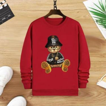 Imagem de Blusa moletom infantil - Mc kids , Vermelho, 2