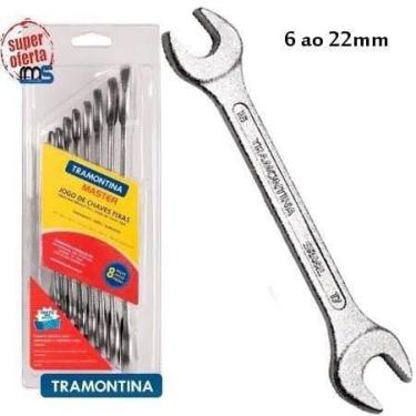 Imagem de Jogo De Chave Fixa Tramontina 06a22mm 8peças