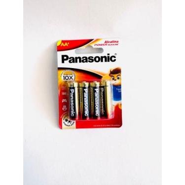 Imagem de Pilha Panasonic Alcalina Pequena Aa c/4