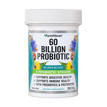 Imagem de Suplemento Probiótico FarmHaven 60 bilhões de CFU 30 cápsulas