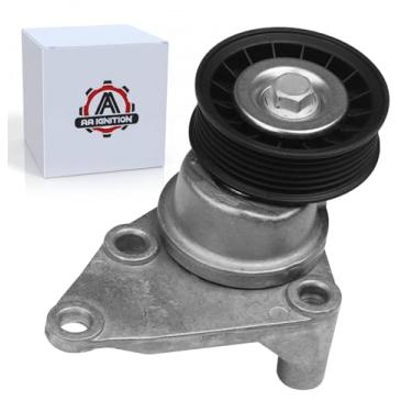 Imagem de Conjunto de polia tensor de correia de serpentina automática – Substitui 38158, 88929140 – Compatível com Chevy, GMC e outros veículos GM – Avalanche, Silverado, Tahoe, Trailblazer, Sierra, Yukon, Escalade
