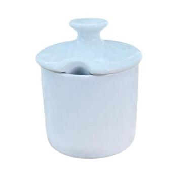 Imagem de Açucareiro de Porcelana Branca 250ml - Forte e Resistente - Antilope D