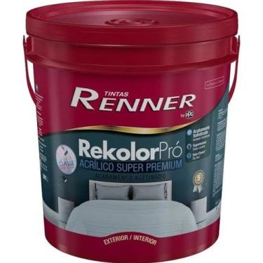 Imagem de Tinta acr renner rekolor pro acet branco 18l
