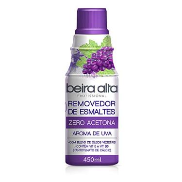 Imagem de Beira Alta Removedor De Esmaltes Zero Acetona Aroma Uva 450Ml Médio