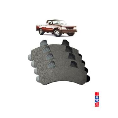 Imagem de Kit Pastilha Freio Diantiera F1000 D20 Agrale <94 + Antichio 300ml