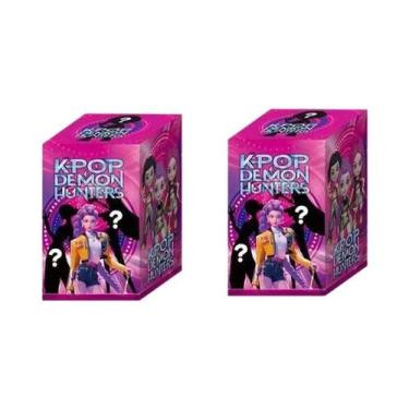 Imagem de Boneca Anime KPop Caçadora De Demônios Rumi Mira Zoi Máscara De Vinil 