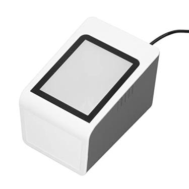 Imagem de KIMISS Scanner de Código de Barras de Mesa Com Comandos de Voz, Leitor de Código QR Com Fio USB Mãos-livres de Identificação Automática para PC e Sistemas POS
