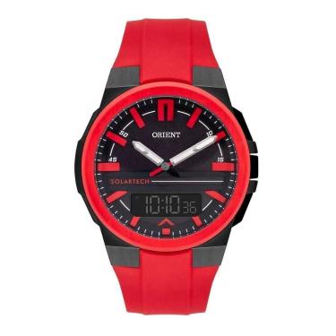 Imagem de Relógio Orient Masculino Solar Tech Anadig MTSPA004 P1VX-Unissex