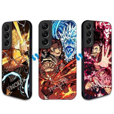 Imagem de Capa 3D Anime Motion para Galaxy S, capa de 6,1 polegadas, à prova de choque, macia, antiarranhões, mangá legal, intercambiável, compatível com SamGalaxy S (DS2, Samsung Galaxy S24 Plus)