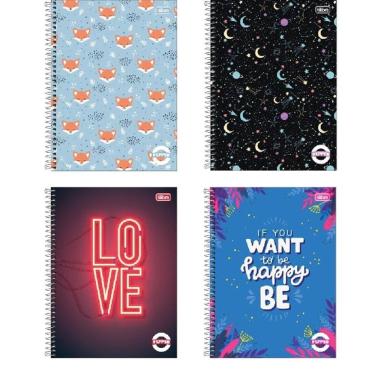 Imagem de Caderno 256 Pepper Feminino Tilibra 2348