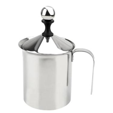 Imagem de Panela de café de aço inoxidável French Press Carry Camping Travel Cafeteira de aço inoxidável de grande capacidade cafeteira multifuncional para café chaleira portátil adequada para uso em família ou