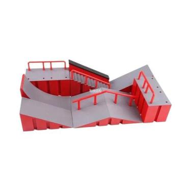 Imagem de Mini Rampas De Skate Para Dedos, Pistas, Escadas E Rampas, Combinação 
