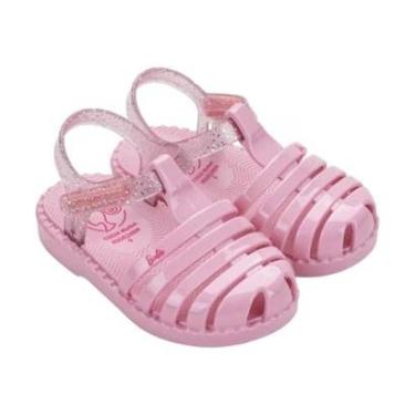 Imagem de Sandália Infantil Barbie Duo Rosa Transparente Grendene Kids 23185-BE551-Feminino