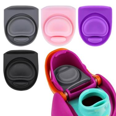 Imagem de BMSQOFD 4 peças de rolha de substituição compatíveis com Owala FreeSip 473 ml 947 ml, tampa de vedação superior de garrafa de água para Owala 16/19/24/32/1,134 g tampa de boca de vedação de silicone