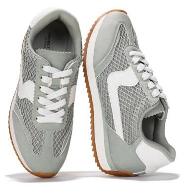 Imagem de Project Cloud Tênis Da Moda Para Mulheres - Palmilha De Espuma Viscoelástica Com Cadarço E Calçados Femininos Antiderrapantes, Sapatos Casuais Elegantes A Primavera (Madison, Sage, 9)