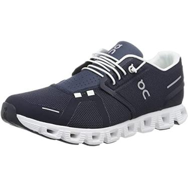 Imagem de On Tênis Cloud 5 Masculino, Meia-Noite/Branco, 9,5