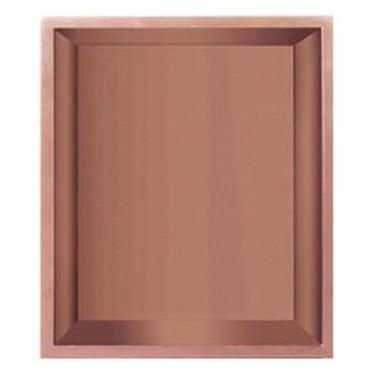 Imagem de Nicho de chuveiro, prateleiras de banheiro de aço inoxidável, alcofa embutida para quarto úmido, organizador de chuveiro de xampu à prova d'água, banheiro doméstico quarto cozinha prateleira de parede