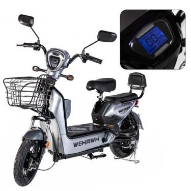 Imagem de Bicicleta Elétrica 500W WeHawk Basket Bateria Removível 48V 12Ah Paine