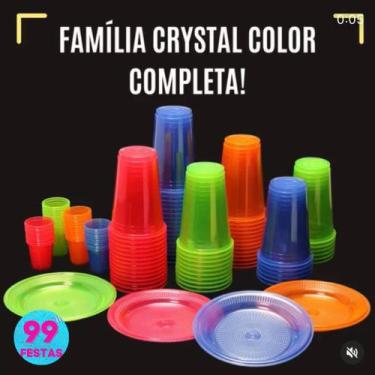 Imagem de Pratos Descartaveis Neon para Bolo Cores Vibrantes 10UN - Trik Trik, A