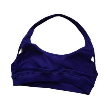 Imagem de Sutiã Esportivo Feminino De Alto Suporte, Sem Costura, Halter, Com Efe