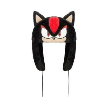 Imagem de Chapéu Ushanka Preto De Inverno Para Homens E Mulheres Com Protetores 