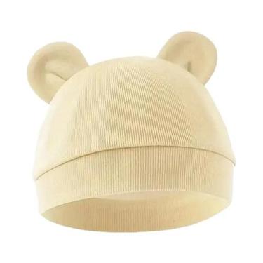 Imagem de Conjunto De Gorro E Luvas De Algodão Para Bebês Meninas, Chapéu Infant