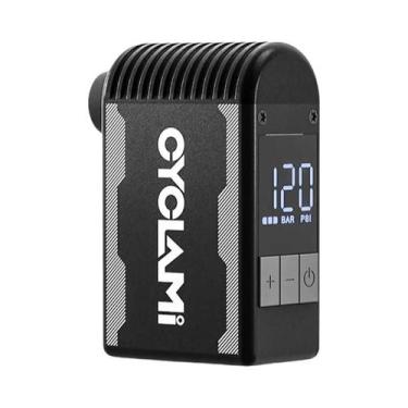 Imagem de Mini Bomba De Ar Elétrica Portátil Para Bicicletas, Inflador De Pneus 