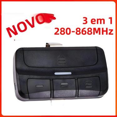 Imagem de Controle Remoto Universal Multifrequência 287MHz-868MHz Com 3 Botões P