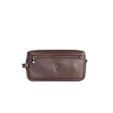 Imagem de Necessaire masculina em couro floater Daily 10x20x8cm - Vira Vento, Ce