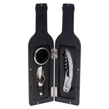 Imagem de Kit para vinho mini garrafa mimo style ac12536