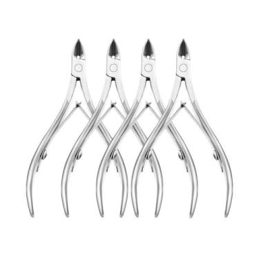 Imagem de Alicate De Cutícula Em Aço Inoxidável, Tesoura De Manicure, Cortador D