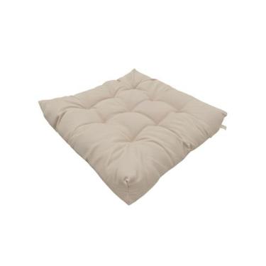 Imagem de Assento Futon Almofada Grande 60x60cm Estofada Conforto Para Sala Sofá