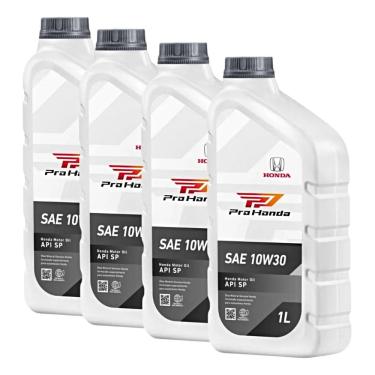 Imagem de Oleo Lubrificante Honda 10W30 Mineral 4 Litros