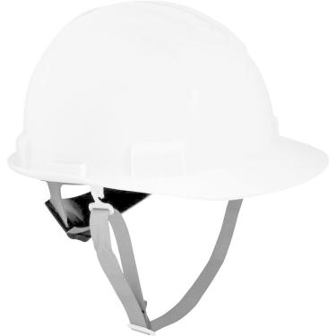 Imagem de Capacete Aba Frontal, Branco, Com Jugular E Suspensão Com Catraca, Vonder Plus Branco Ostenvonder