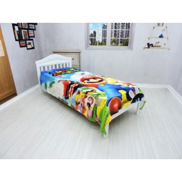 Imagem de Manta Cobertor Infantil Estampada Solteiro Ultra Soft , Macia, Quentin