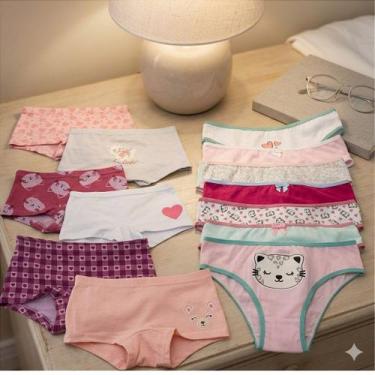 Imagem de KIT com 2 Boxer e 8 Tradicionais - Conforto e Estilo para Sua Princesi