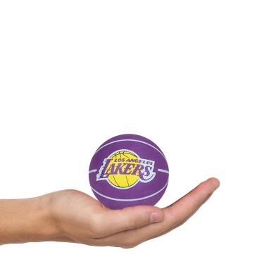 Imagem de Mini Bola Basquete NBA Wilson Dribbler Los Angeles Lakers-Unissex