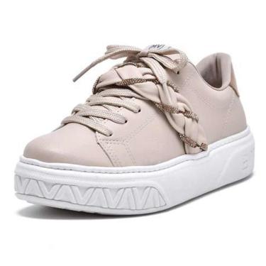 Imagem de Tenis Via Marte Casual Branco e preto-Feminino