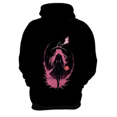 Imagem de Blusa de Frio Bruxa Halloween Rosa Festa 11 - Kasubeck Store, Inf 06